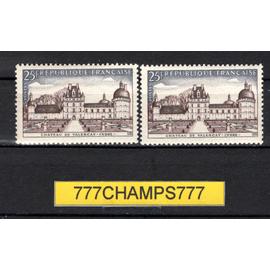 château de valençay. 1957. y & t 1128