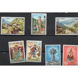 Andorre timbres Europa