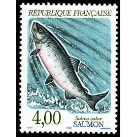 france 1990, très beau timbre neuf** luxe yvert 2665, Nature de France - Poissons d