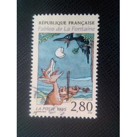 timbre FRANCE Y T 2961 Le corbeau et le renard 1995 ( 020507 )*