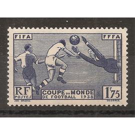 396 (1938) Coupe du monde de football N** (cote 35e) (7788)