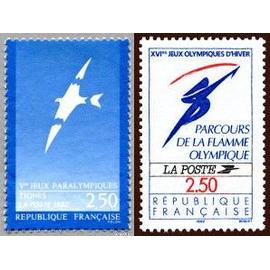 france 1991, très beaux timbres neufs** luxe yvert 2732 XVIèmes Jeux Olympiques d