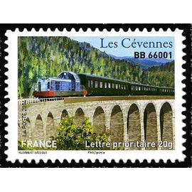 Timbre France 2014 Oblitéré - Les Cévennes - BB 66001 - Yt Adhésif - N° 1006