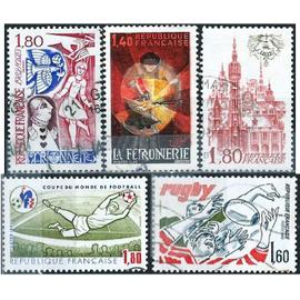 france 1982, beaux timbres yvert 2206 métiers d