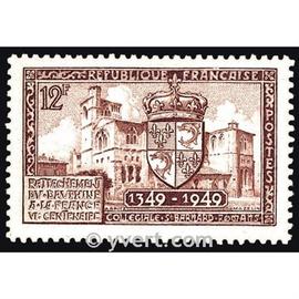 6ème centenaire du rattachement du Dauphiné année 1949 n° 839 yvert et tellier luxe
