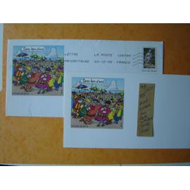 AD 0650 // Enveloppe prétimbrée 2005 -oblitérée avec carte intérieure, portrait de Ch