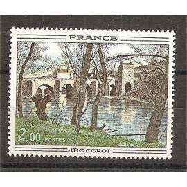 1923 (1977) Corot Le Pont de Mantes N** (cote 1,25e) (0960)