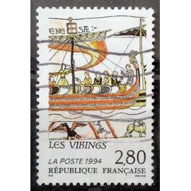 Relations France-Suède - Vikings 2 - 2,80 (Très Joli n° 2867) Obl - France Année 1994 - brn83 - N13890
