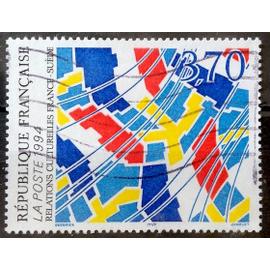 Relations France-Suède - Composition René Dessirier 3,70 (Très Joli n° 2871) Obl - France Année 1994 - brn83 - N13893