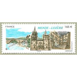 france 2022, très beau timbre neuf** luxe yvert 5632, mende, lozère.