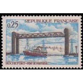 Pont de Martrou à Rochefort année 1968 n° 1564 yvert et tellier luxe