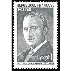 60ème anniversaire de la naissance du journaliste Maurice Bourdet année 1962 n° 1329 yvert et tellier luxe