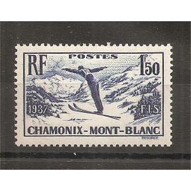 334 (1937) Chamonix Mont-Blanc N* (cote 7,65e) (5815)