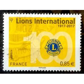 Lions Club International 0,85&euro; (Très Joli n° 5152) Oblitération Légère - France Année 2017 - brn83 - N32049
