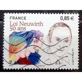 Loi Neuwirth - Cinquantenaire 0,85&euro; (Très Joli n° 5121) Obl - France Année 2017 - brn83 - N32007