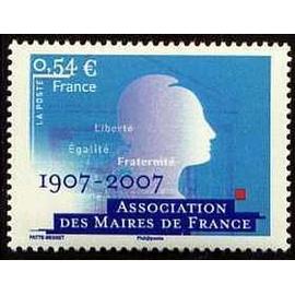france 2007, très beau timbre neuf** luxe, yvert 4077, centenaire de l