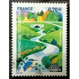 Réouverture de La Bièvre - Val-de-Marne 0,70&euro; (Très Joli n° 5105) Obl - France Année 2016 - brn83 - N24759