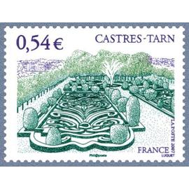 france 2007, très beau timbre neuf** luxe yvert 4079, les jardins de l