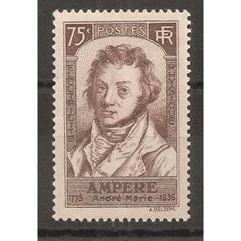 310 (1936) André-Marie Ampère N** (cote 43e) (7979)