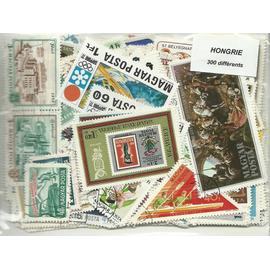 Lot 300 timbres de Hongrie