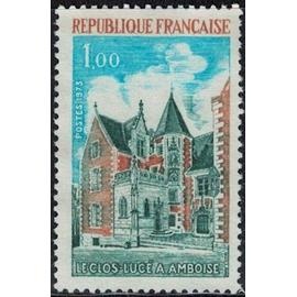 France 1973 Used demeure Le Clos Lucé à Amboise Y&T FR 1759 SU