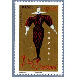 france 2006, très beau timbre neuf** luxe yvert 3919, opéras de mozart, "don giovanni". -