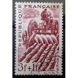Métiers 1949 - Agriculteur 3f+1f (Très Joli n° 823) Obl - France Année 1949 - brn83 - N32440