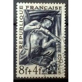 Métiers 1949 - Mineur 8f+4f (Très Joli n° 825) Obl - France Année 1949 - brn83 - N32442