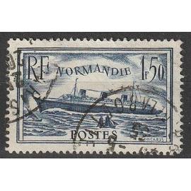 Paquebot "Normandie" 1935 n°299 oblitéré.
