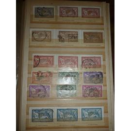 18 timbres France type Merson