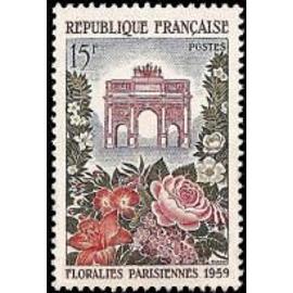 Floralies parisiennes année 1959 n° 1189 yvert et tellier luxe