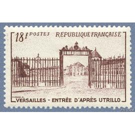 france 1952, très beau timbre neuf** luxe yvert 939, Entrée du château de Versailles
d