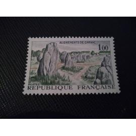 TIMBRE FRANCE YT 1440 Monolithes, Carnac 1965 ( 081207 )