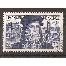 929 (1952) Léonard de Vinci Oblitéré (cote 8,4e) (8189)