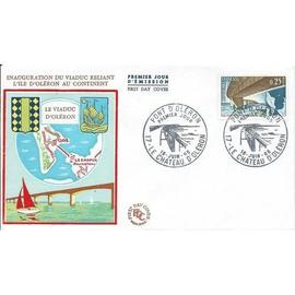 France 1966, très Belle Enveloppe 1er Jour, Timbre 1489, Inauguration Du Viaduc Reliant L