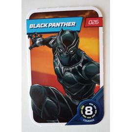 Carte Leclerc Marvel 2023 - Défie Tes Héros N° 026 26 : BLACK PANTHER
