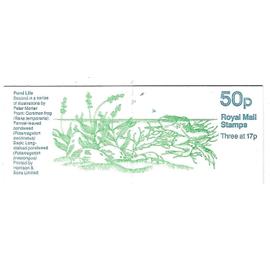 Carnet de Timbres neuf - Royaume-Uni - Royal mail stamps Pond Life ( Common frog by Peter Morter )