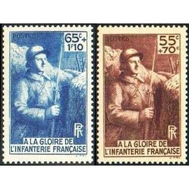 France 1938, très Beaux timbres Neufs** luxe Yvert 386 Et 387, Pour L