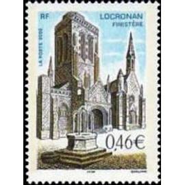 Locronan (Finistère) église année 2002 n° 3499 yvert et tellier luxe