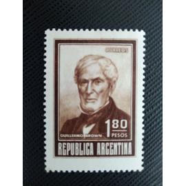 TIMBRE ARGENTINE YT 954 Guillermo Brown (1777~1857) 1973 ( 141207 )