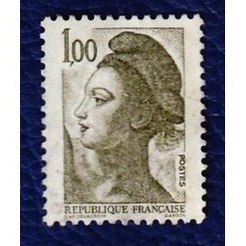 8 timbres de France "liberté" de 1982 à 1986