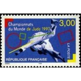 Sport : championnats du monde de judo : judokas année 1997 n° 3111 yvert et tellier luxe
