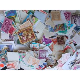 Monde 200 grammes de timbres décollés