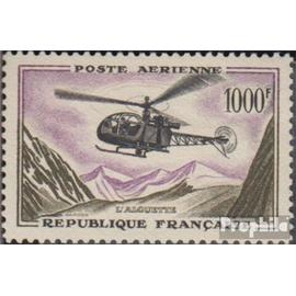 France 1177 (édition complète) oblitéré 1958 Airmail