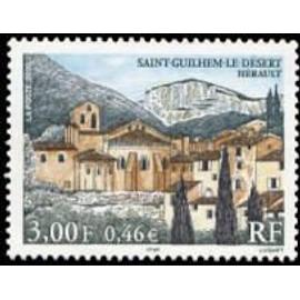 Saint Guilhem le désert (Hérault) année 2000 n° 3310 yvert et tellier luxe