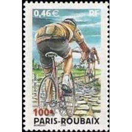 Sport : 100ème Paris/Roubaix année 2002 n° 3481 yvert et tellier luxe