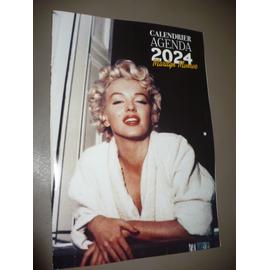 calendrier agenda 2024 ** Marilyn Monroe **