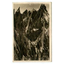 Carte Postale Ancienne - collection La Douce France - Aiguilles De Chamonix - Massif Du Mont Blanc - Haute-Savoie - 74
