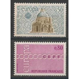 Europa : la paire année 1971 n° 1676 1677 yvert et tellier luxe