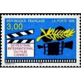 50ème festival international du film à Cannes année 1996 n° 3040 yvert et tellier luxe